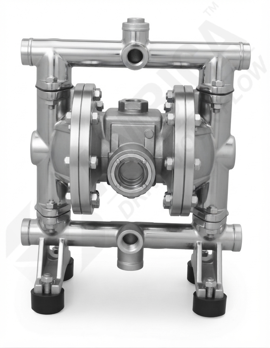 1/2 Inch Stainless Steel AODD Pump