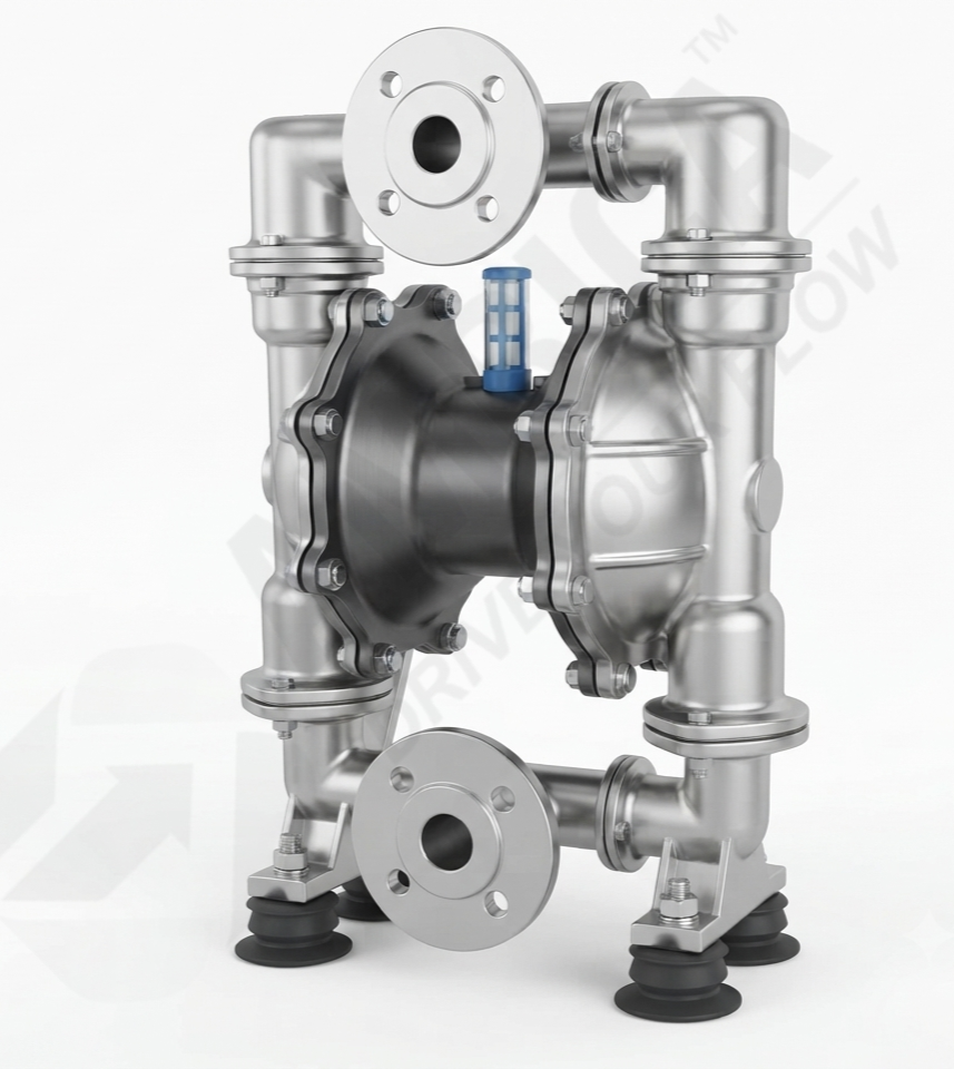1 1/2 Inch Stainless Steel AODD Pump